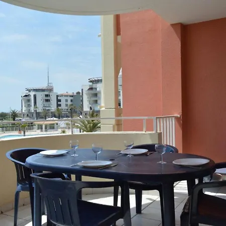 Apartman Cap D'agde : T2 Avec Piscine, Parking, A 50m De La - Fr-1-249-71 *